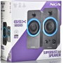 NGS GSX-200 Altavoces Gaming 2.0 Negro/Azul 20W